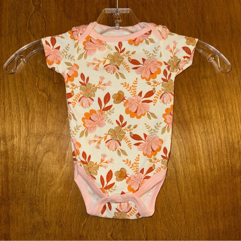 Brand New Floral Print Baby One Piece